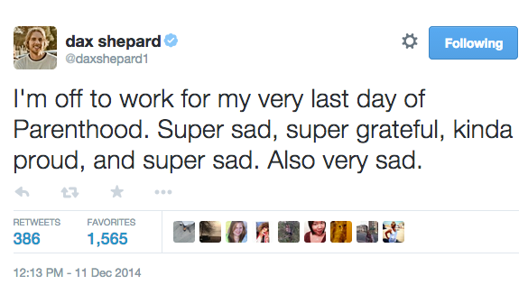 parenthood dax sheppard